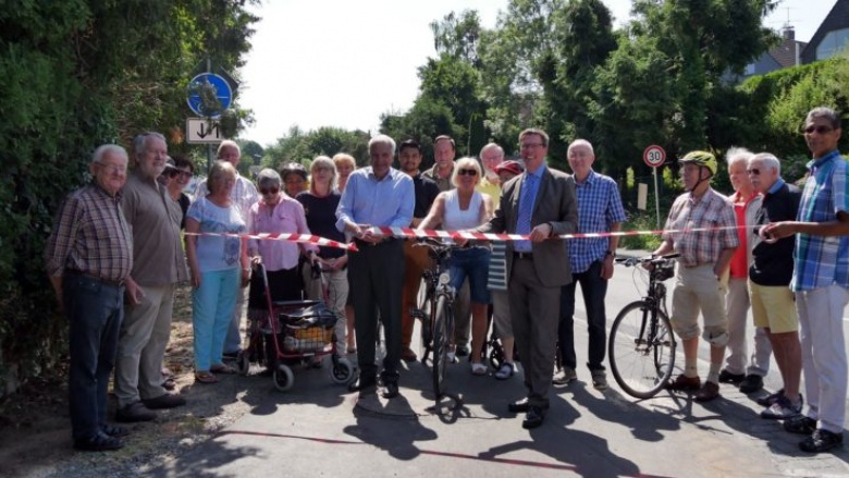 Radweg (inoffiziell) eröffnet