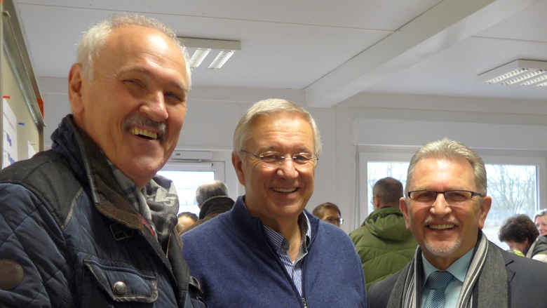 Jo Schlösser, Karlheinz Kockmann und Josef Willnecker aus Paffrath