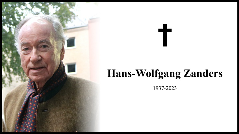 Trauer um Hans-Wolfgang Zanders