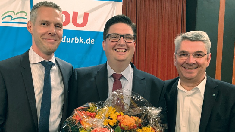 Thomas Hartmann, Christian Buchen und Lutz Urbach