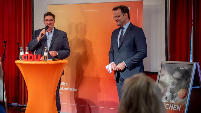 Christian Buchen und Jens Spahn
