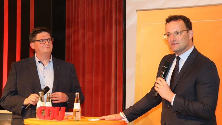 Christian Buchen und Jens Spahn