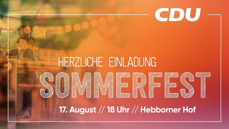CDU Sommerfest 2022 CDU Sommerfest 2022
