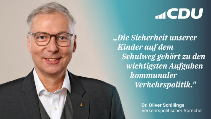 Dr. Schillings zur Schulwegsicherung Dr. Schillings zur Schulwegsicherung