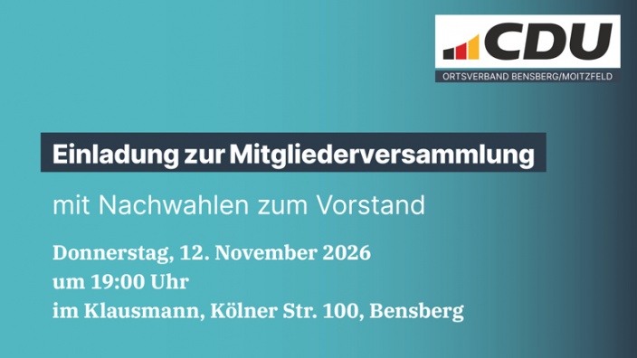 Einladung Mitgliederversammlung 2026 Einladung Mitgliederversammlung 2026