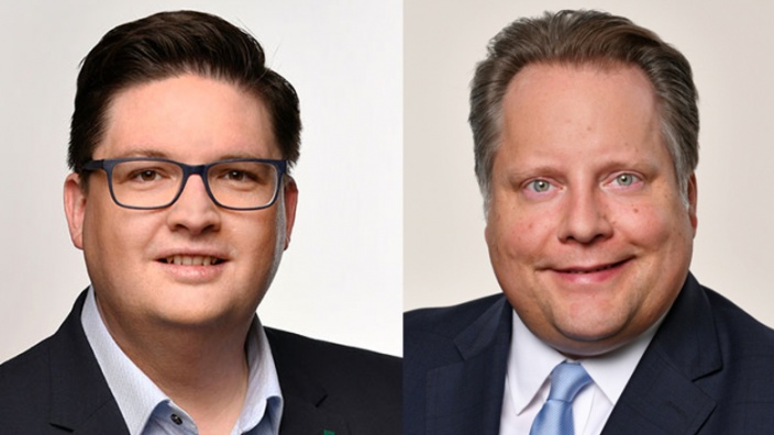 Christian Buchen und Lutz Schade