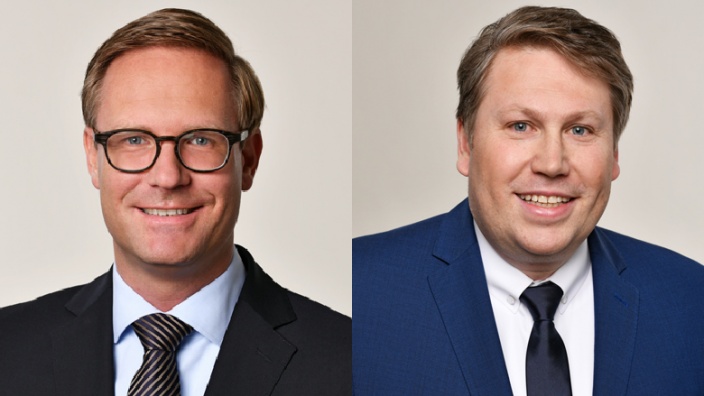 Dr. Michael Metten und Harald Henkel