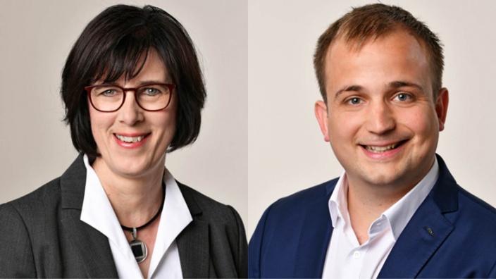 Gabriele von Berg und Martin Lucke