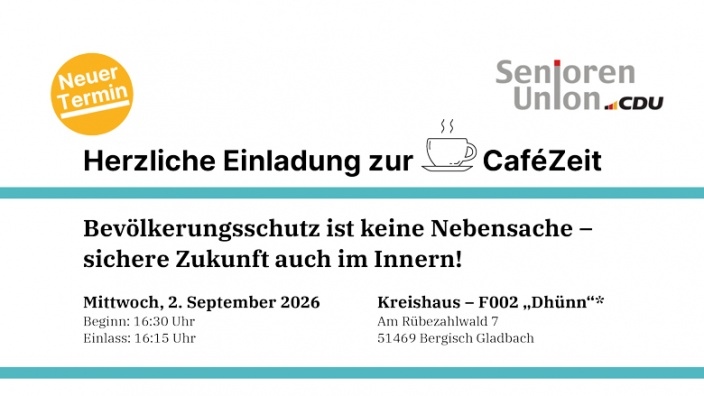 CafeZeit mit Kreisbrandmeister
