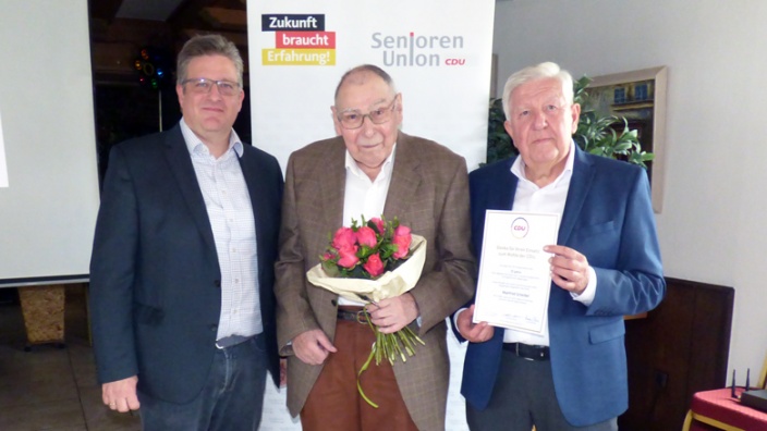 Lennart Höring, Manfred Scheibel und Manfred Klein